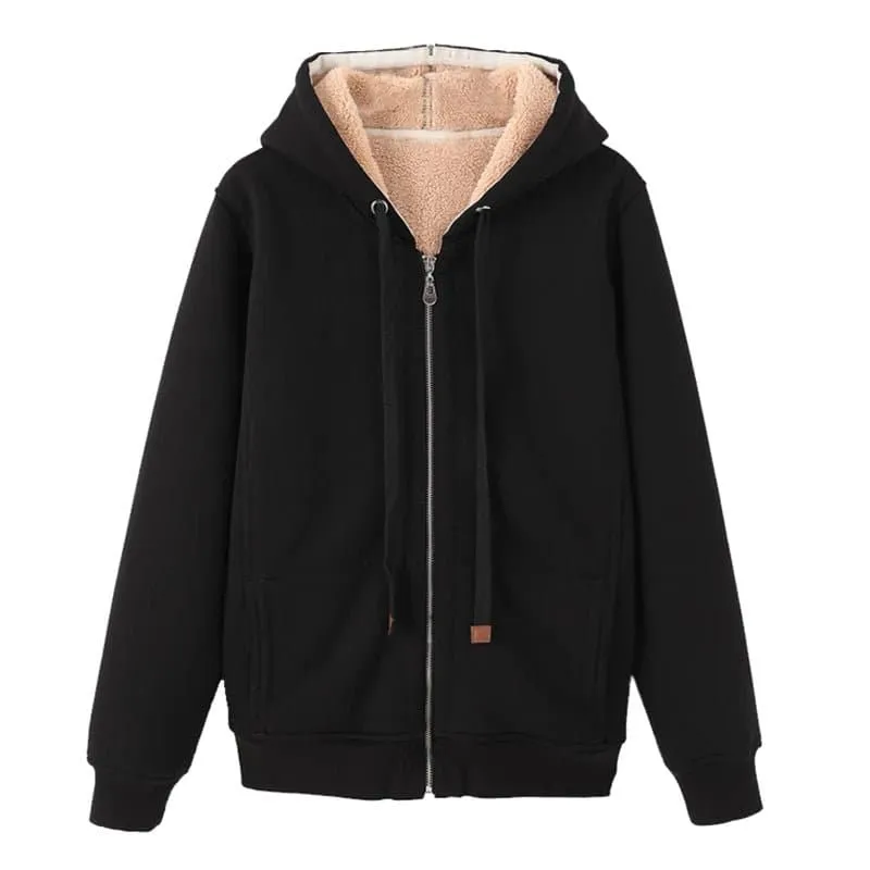 Thick and Warm Zip-Up Hoodies