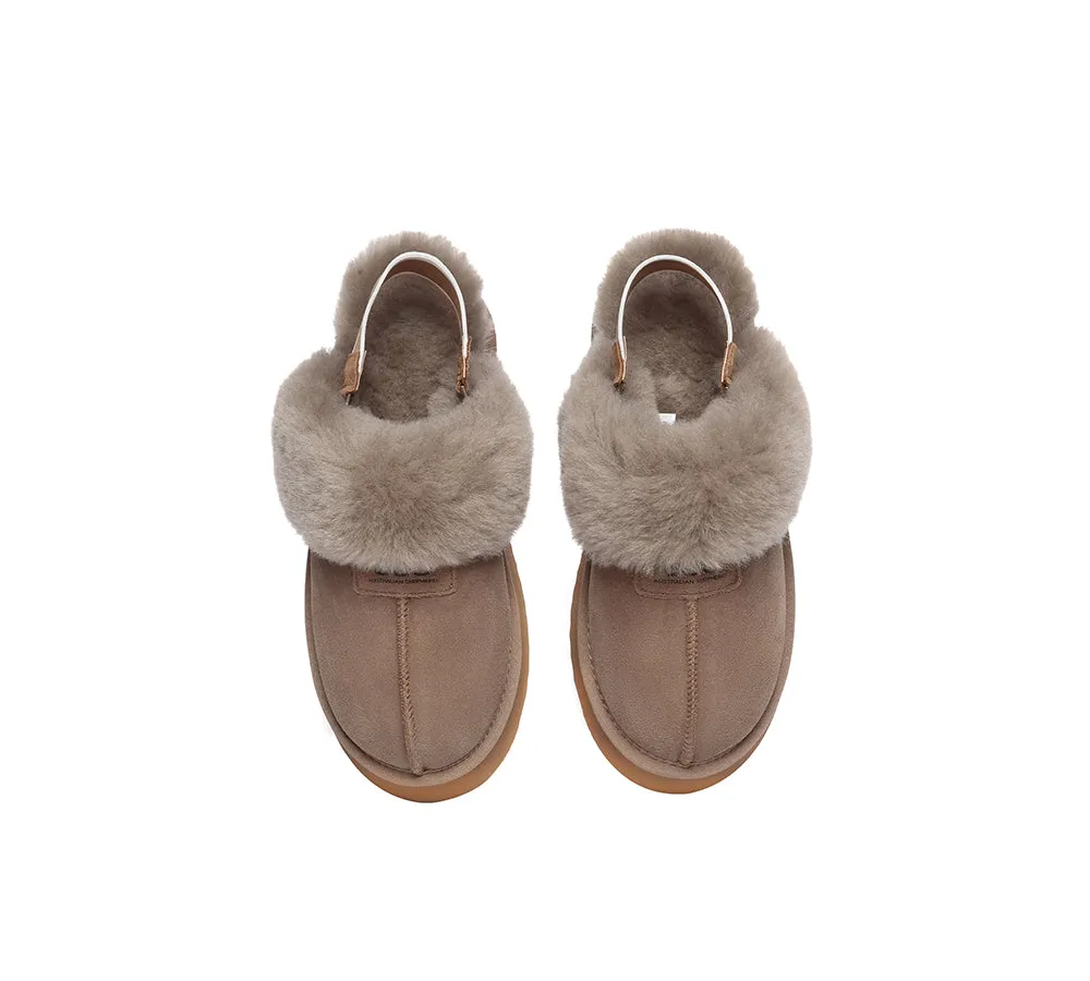 UGG Slippers Women Removable Strap Slingback Platform Suzie