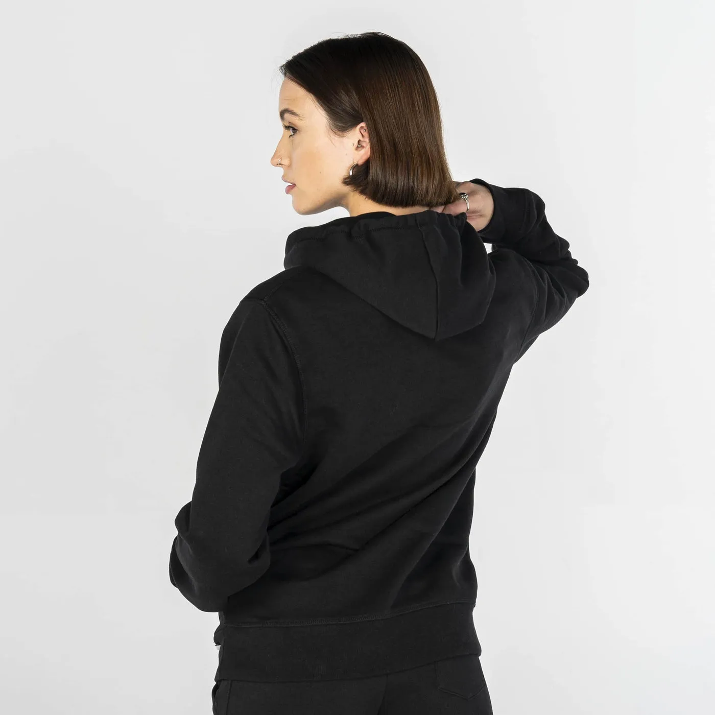 Unisex Organic Cotton Hoodie | Black