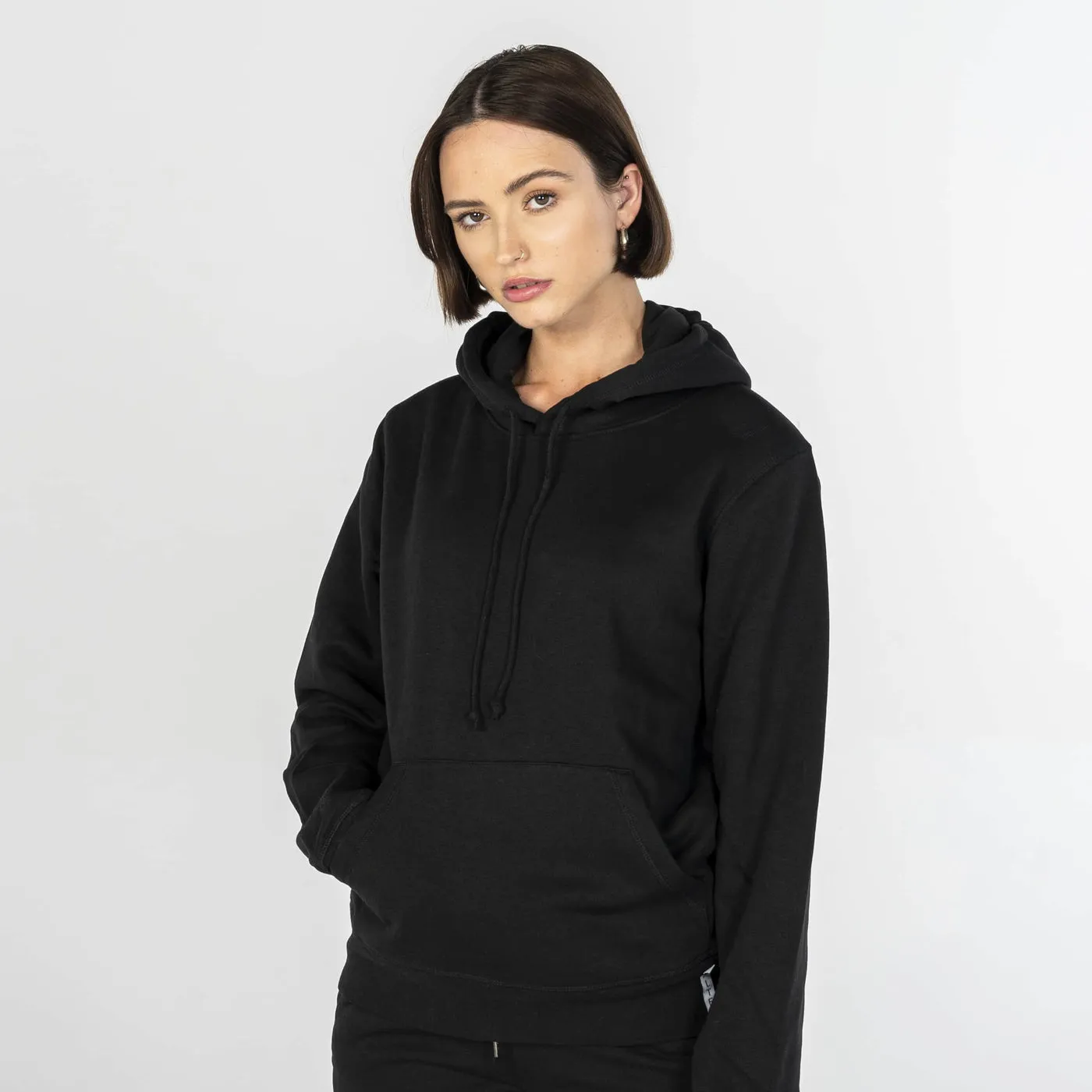 Unisex Organic Cotton Hoodie | Black