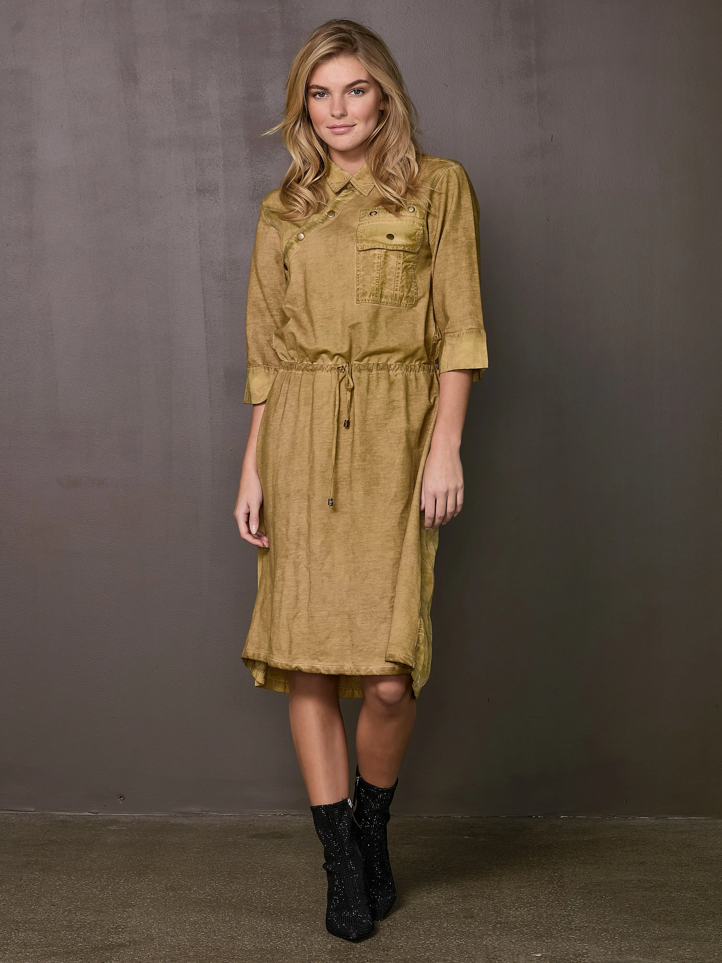 VERONA dress - Ochre