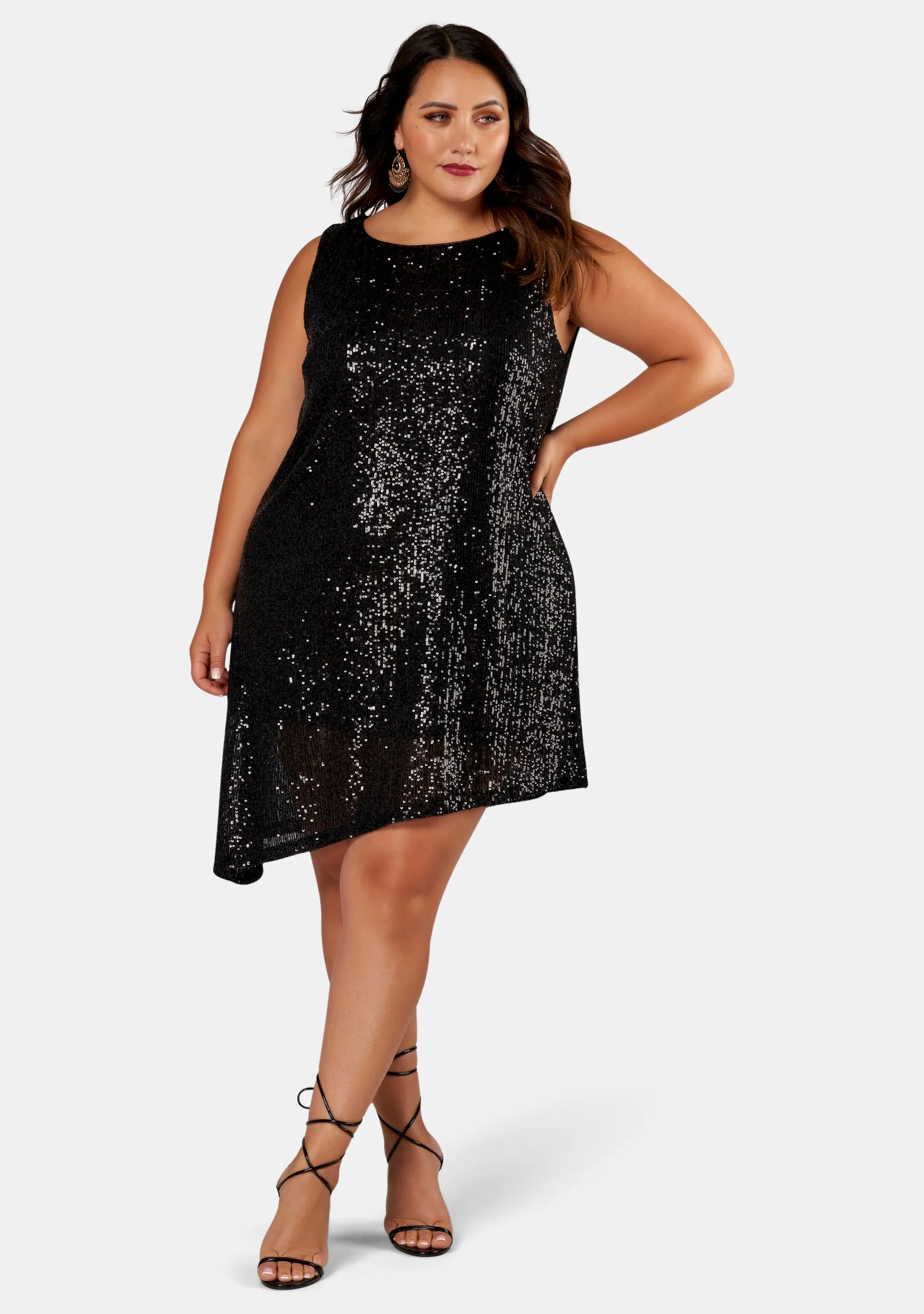 Vibration Sequin Dress