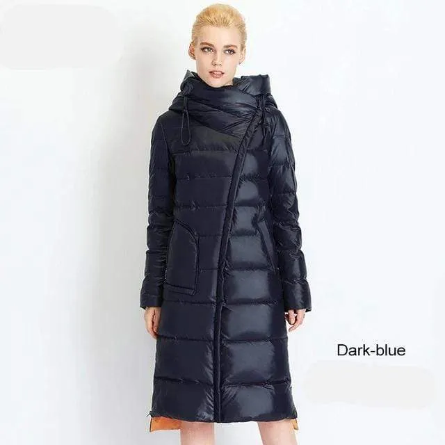 Women's High Quality Hooded Warm Fashionable Parkas