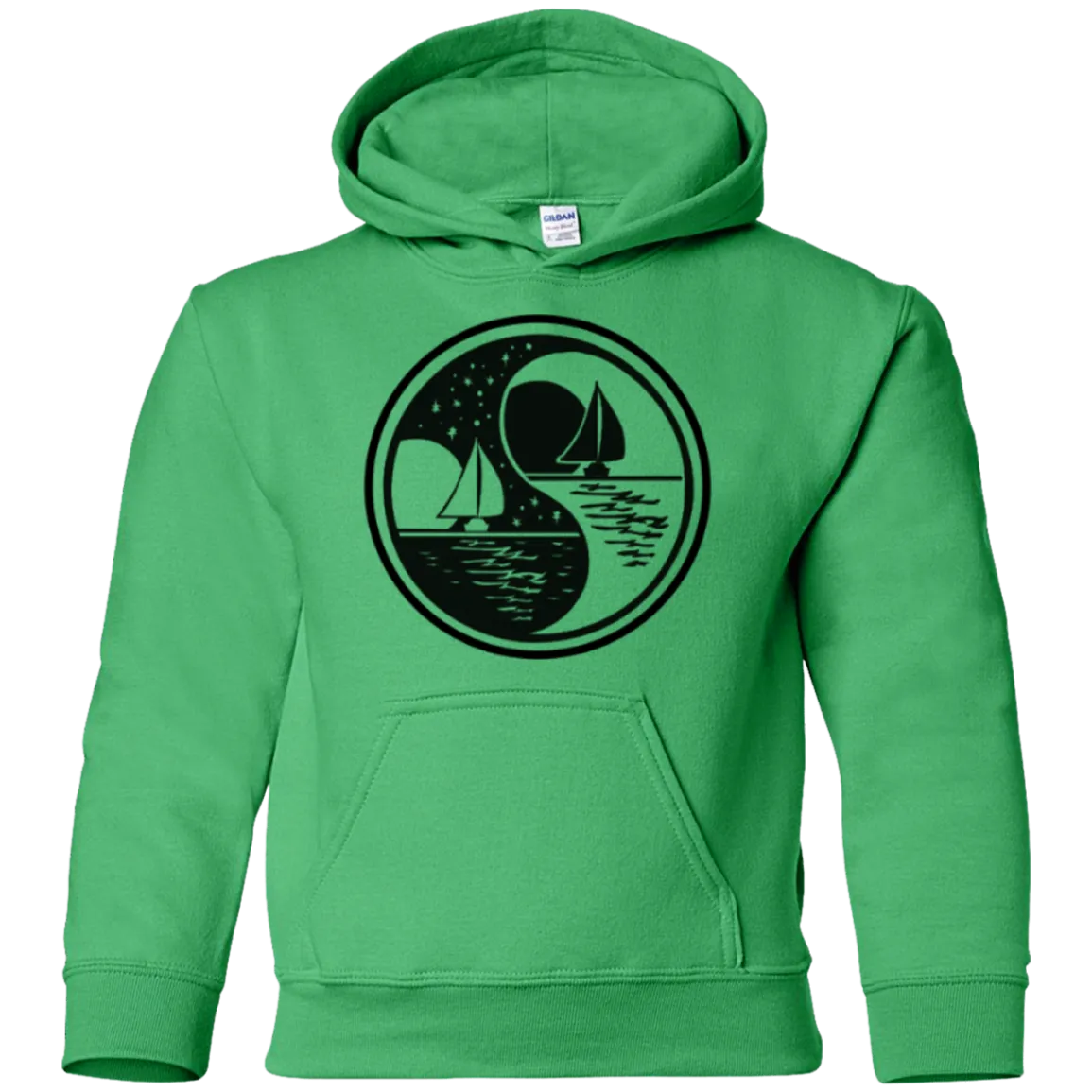 Yin Yang Youth Pullover Hoodie