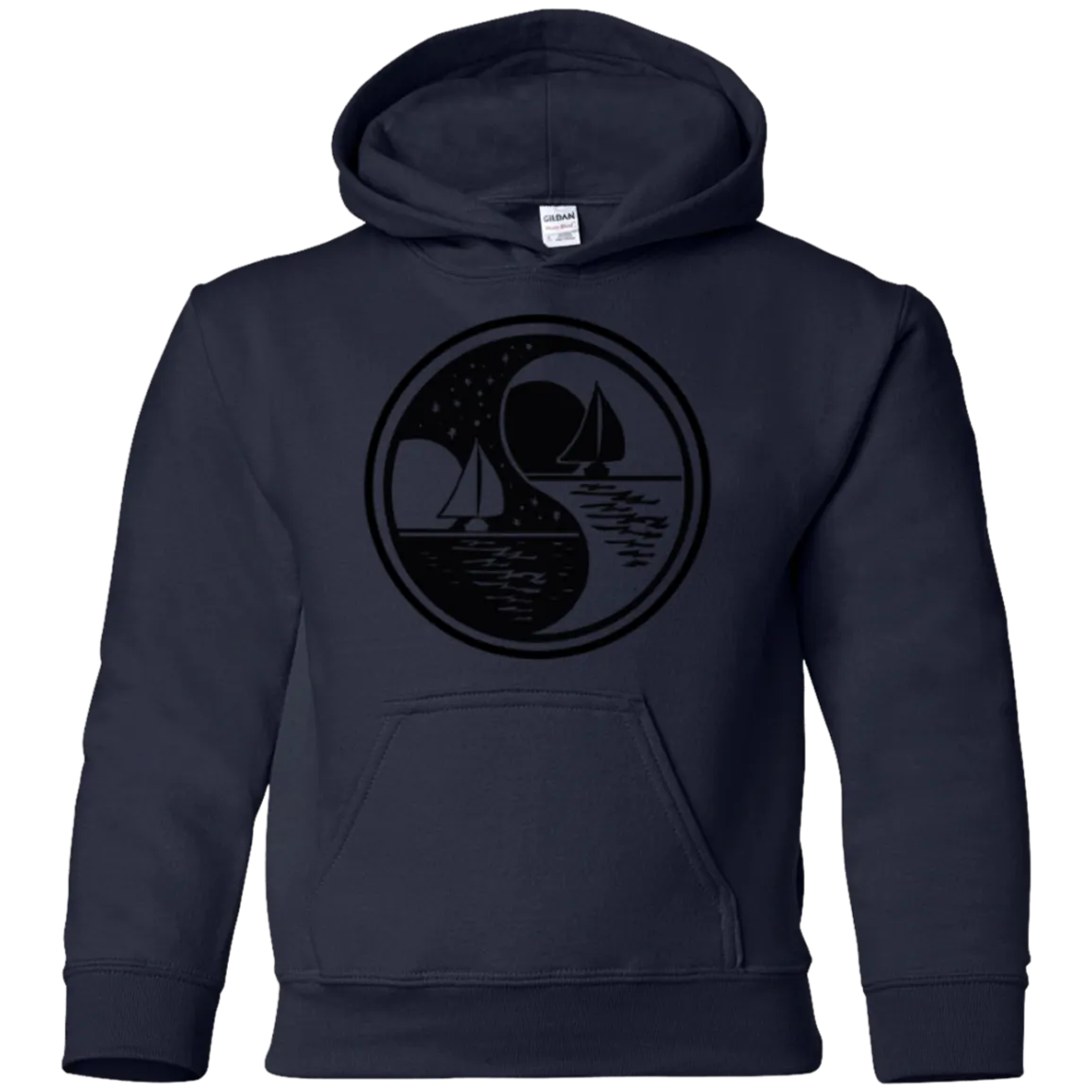 Yin Yang Youth Pullover Hoodie