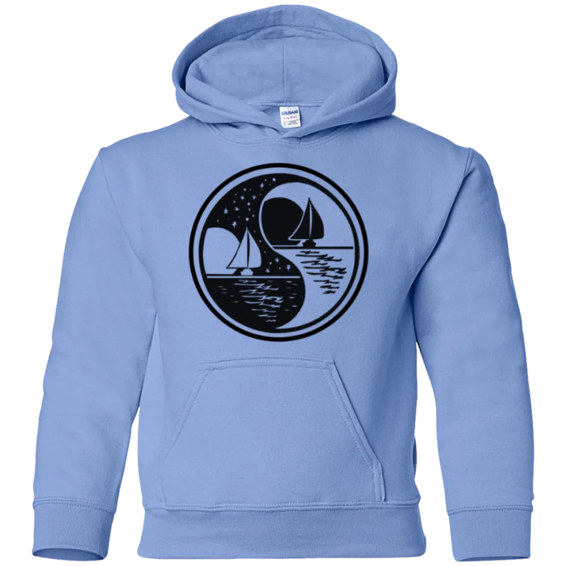 Yin Yang Youth Pullover Hoodie