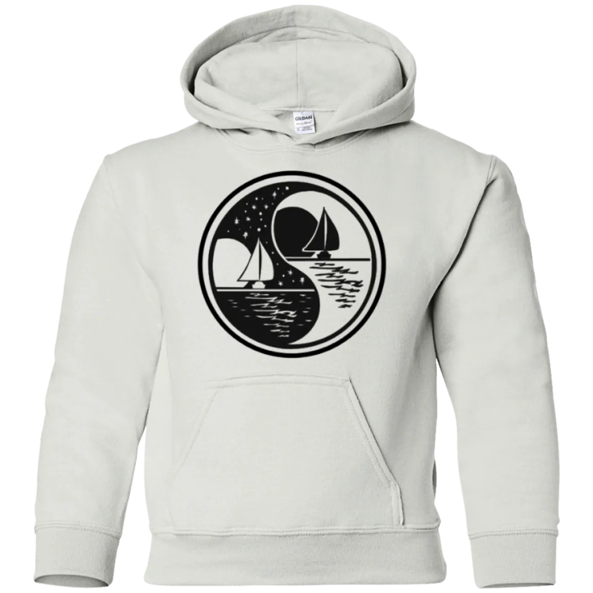 Yin Yang Youth Pullover Hoodie