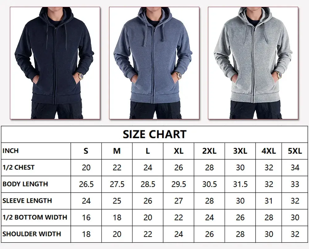 Zipped Hoodie For Men